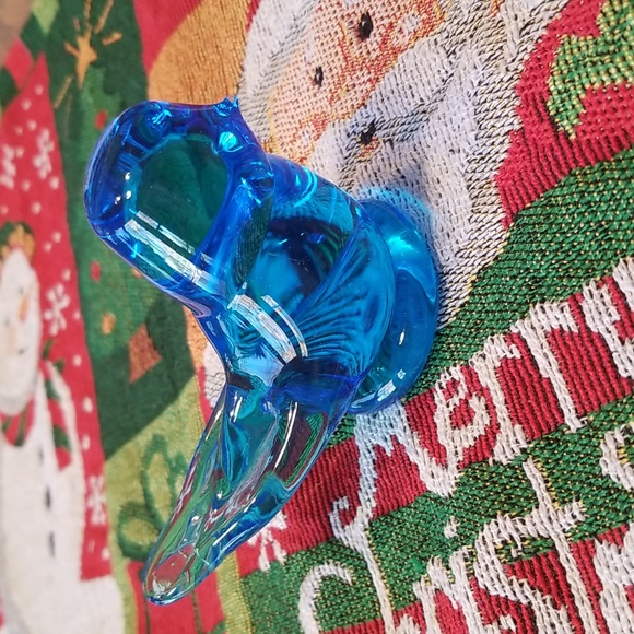 Titan Art Glass Other - Vintage Titan Art Glass Happy Little Bluebird Signed W Ward 1994